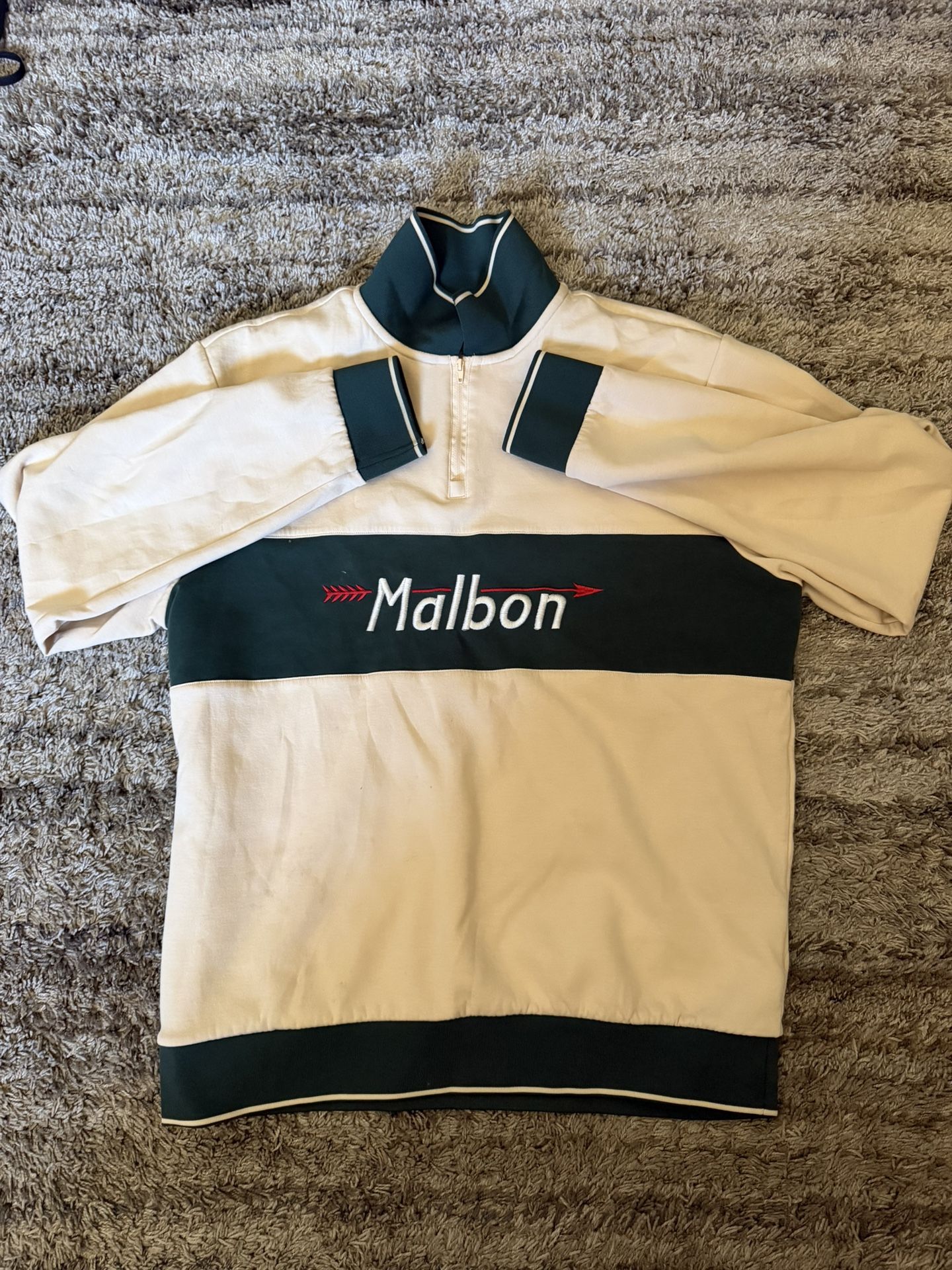 Malbon - Rockford Quarter Zip Sweater