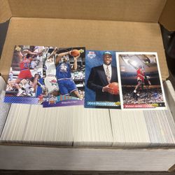  1992-93 Upper Deck Basketball Card Set 509/ 510 Jordan Shaq Missing 1 Common