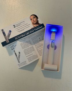 Blue light Acne Treatment/ Luz azul para tratamiento de acné