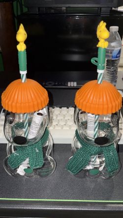 Snoopy glass cups