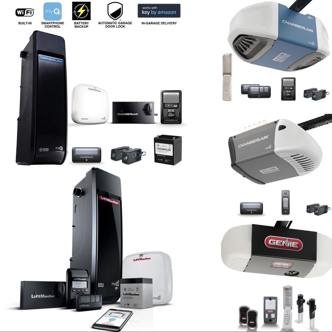 GARAGE DOOR OPENERS ***all Brands***