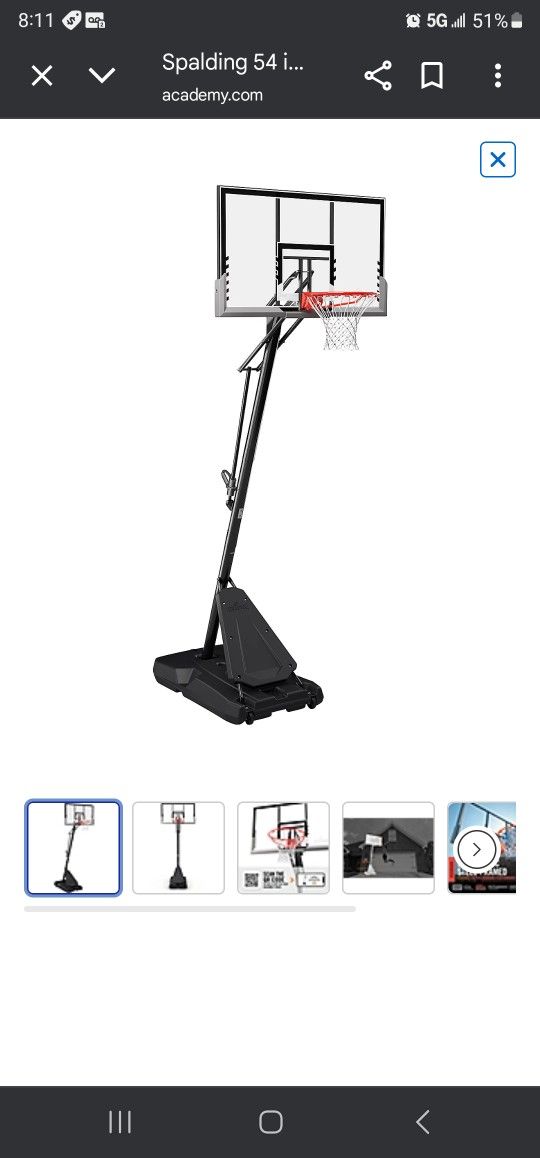 Used BASKETBALL BALL Goal For Sale