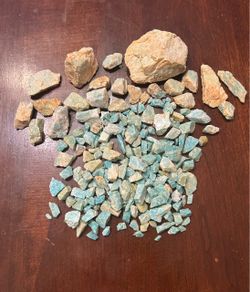 Rough Amazonite Crystal Lot