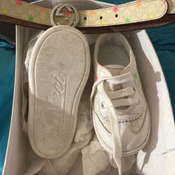 Gucci Toddler Girls Set Shoes 22 Which Is Size 6 US 