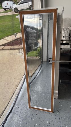 Full Length Mirror with Cork Frame