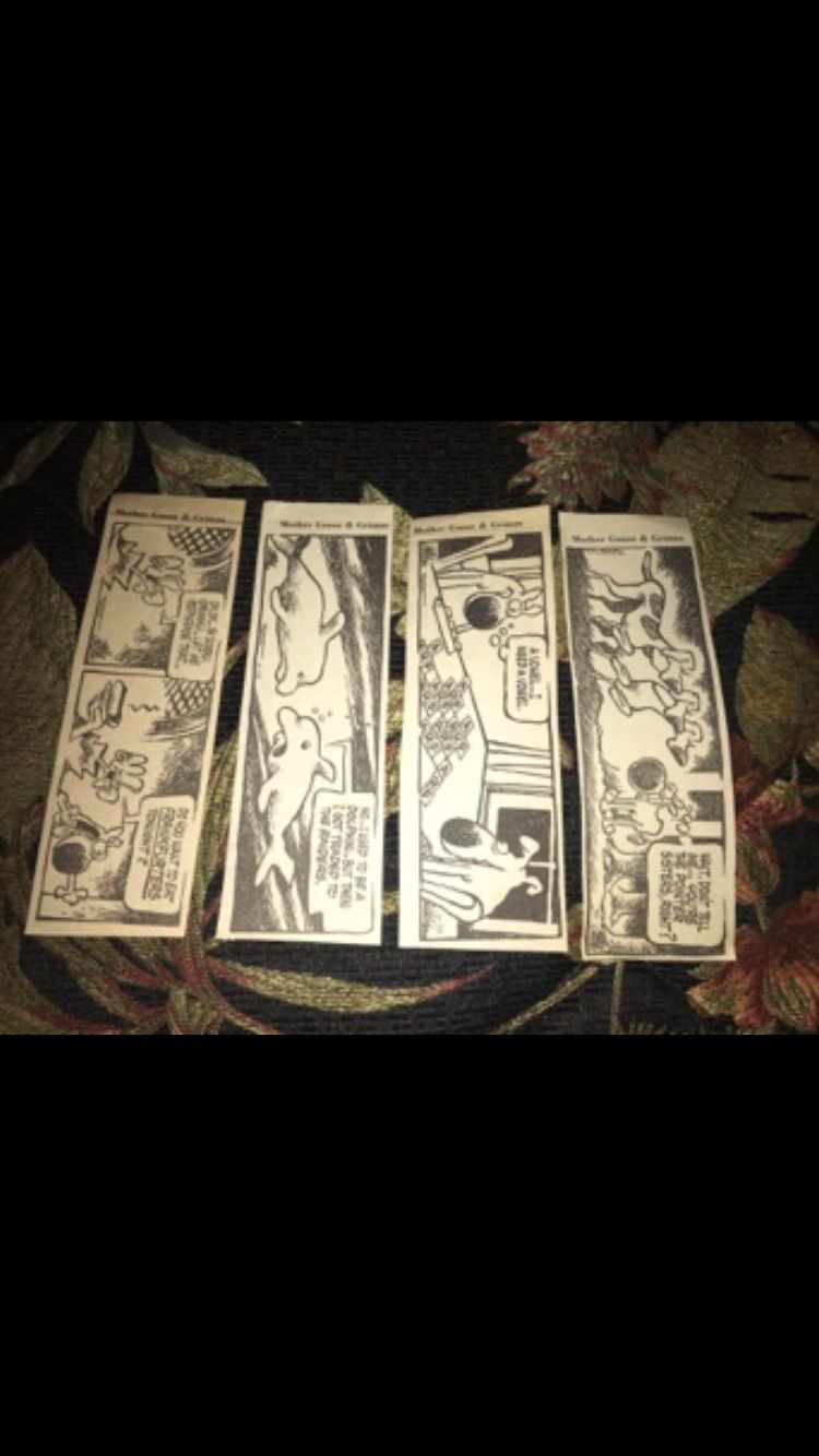 Old Comic Strips Lot Of 23