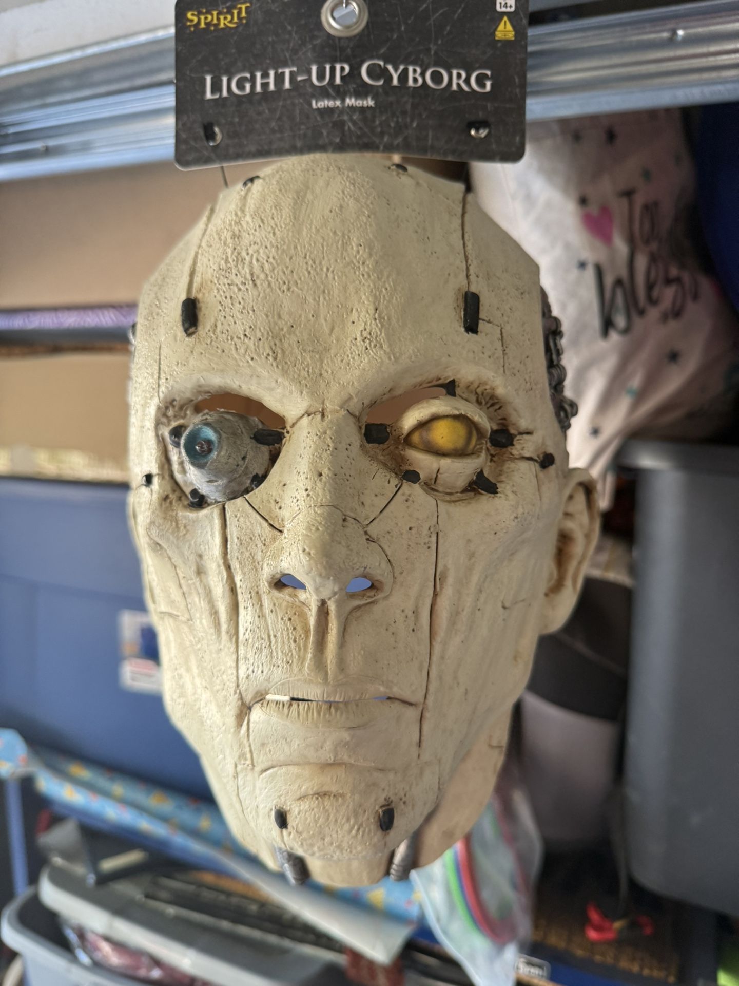 Light Up Cyborg Mask