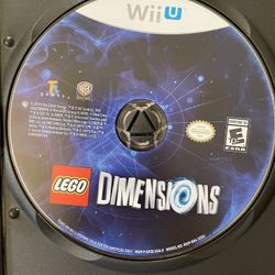 LEGO DIMENSIONS (Nintendo WII U) GAME ONLY!!!