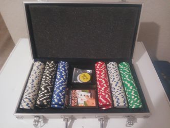 Poker Set With Case