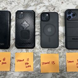 Iphone Cases; Pelican, Otterbox, Rokform