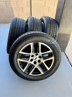 Trail Boss Set 🔥 Chevy Silverado Tahoe Suburban 20" Wheels and Newly Tires 💯
