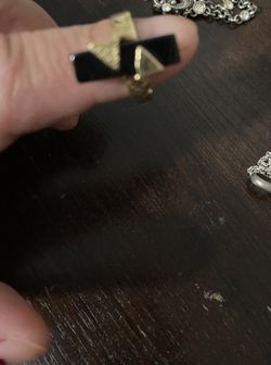 Gold And Silver Ring 