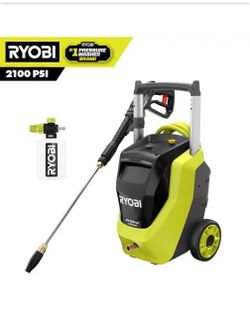 NEW IN BOX Shop RYOBI 2100 PSI 1.2 GPM Cold Water Corded Electric Pressure Washer with Foamer