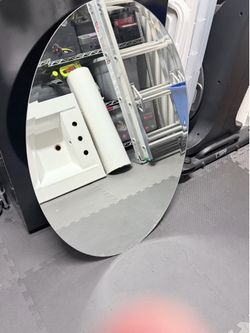 Oval Bathroom Mirror 36x24