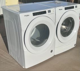 Electric Washer & Dryer Set – Delivery Available