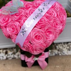 Corazón De Rosas Eternas