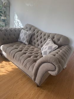 Sofa and loveseat