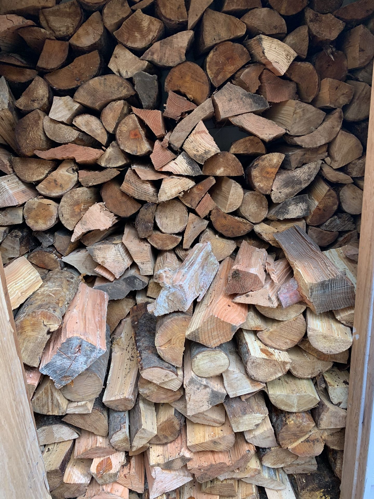 Dry Firewood Fir Alder Maple Quarter Half Full Cords