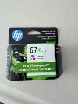 HP 67XL Tri-Color Ink Cartridge – New, Sealed