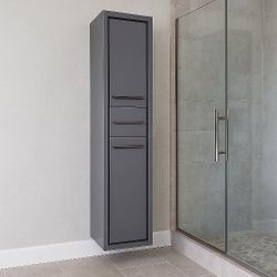 Bathroom Vanity Linen Tower 