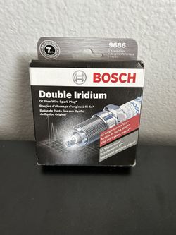 4 x 9686 Bosch Double Iradium Spark Plugs