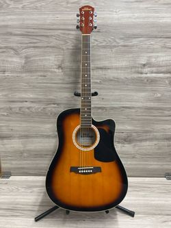 Pyle PGAKT40 SB Acoustic Electric Guitar (PO1025079)