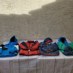 Boys Size 6 Snow Jackets $24-44(See Description For Brands And Specific Pricing)