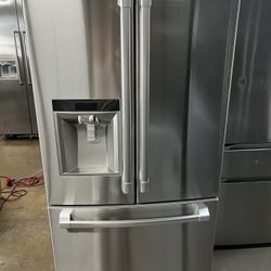 KENMORE PRO STAINLESS STEEL COUNTER DEPTH FRENCH STYLE REFRIGERATOR 