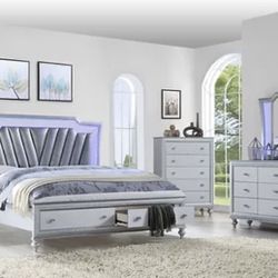 LED Queen Bedroom Set 