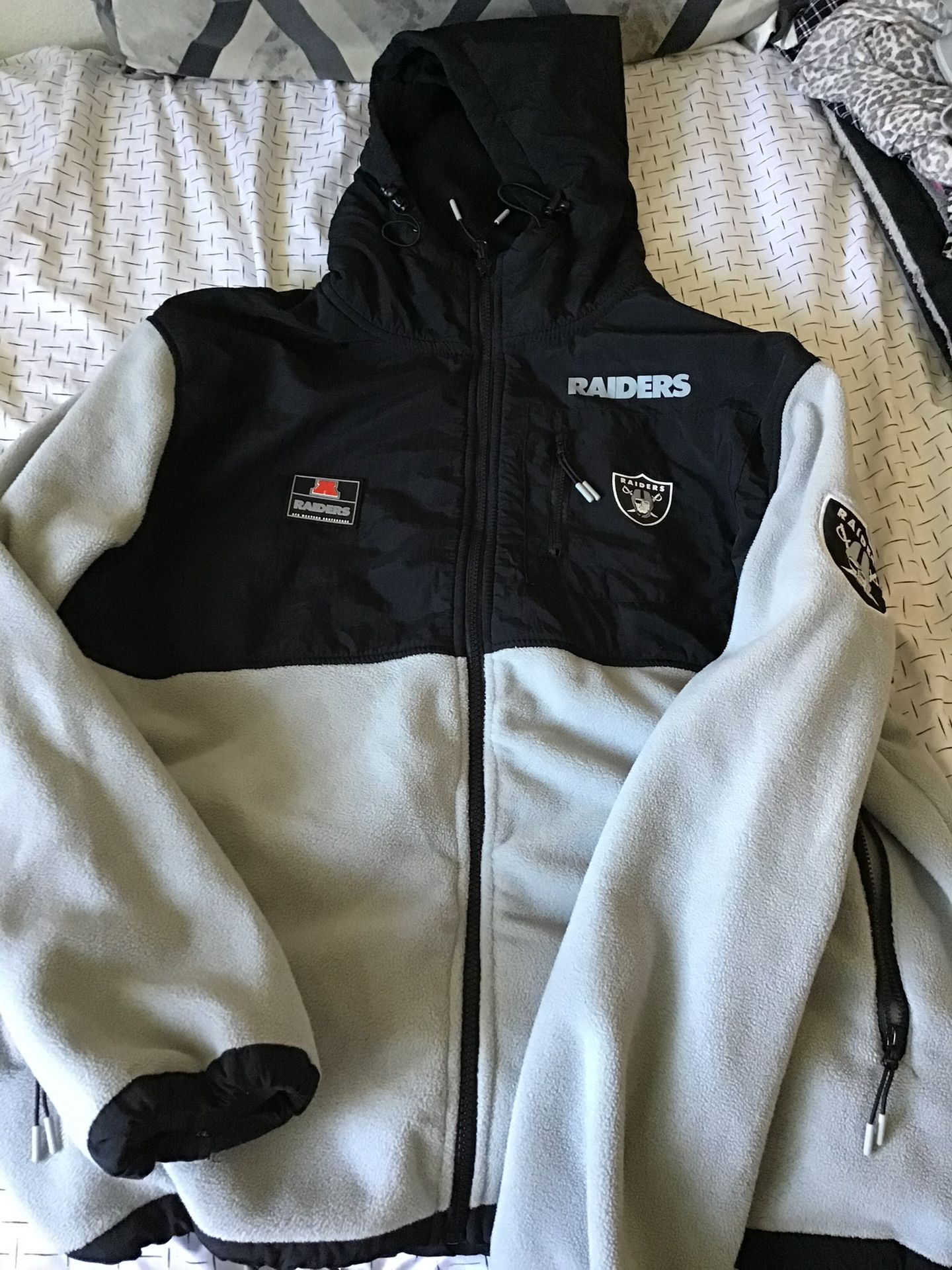 Raiders Windbreaker Jacket.