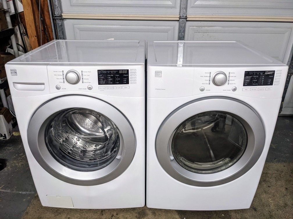 Nice Kenmore Washer and Electric Dryer set. Could DELIVER