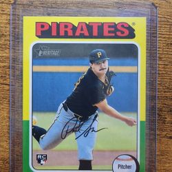 Paul Skenes 2024 Heritage Rookie