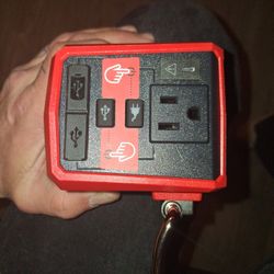 M18 Xc8.0 Forge Battery  175w Top Off Power Converter Both Brand New!! 