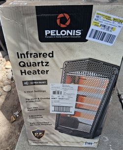 NEW PELONIS INFRAED QUARTZ HEATER