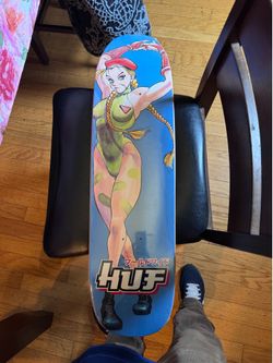 HUF x Street Fighter II Cammy limited-edition deck