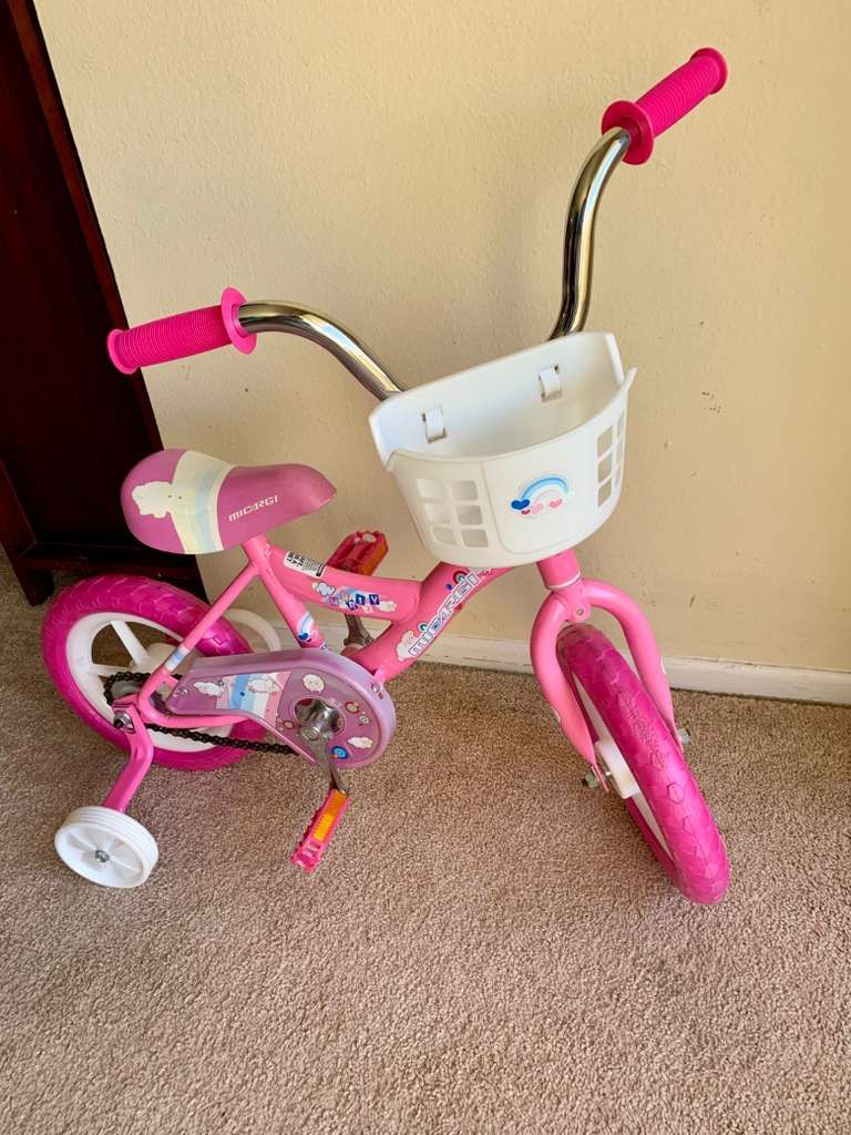 Like New - Pink Kid's Beginner Bicycle with Foam Tire  $45  Like New - Pink Kid's Beginner Bicycle with Foam Tire Used once  Age range: 3 - 8 Years Bi