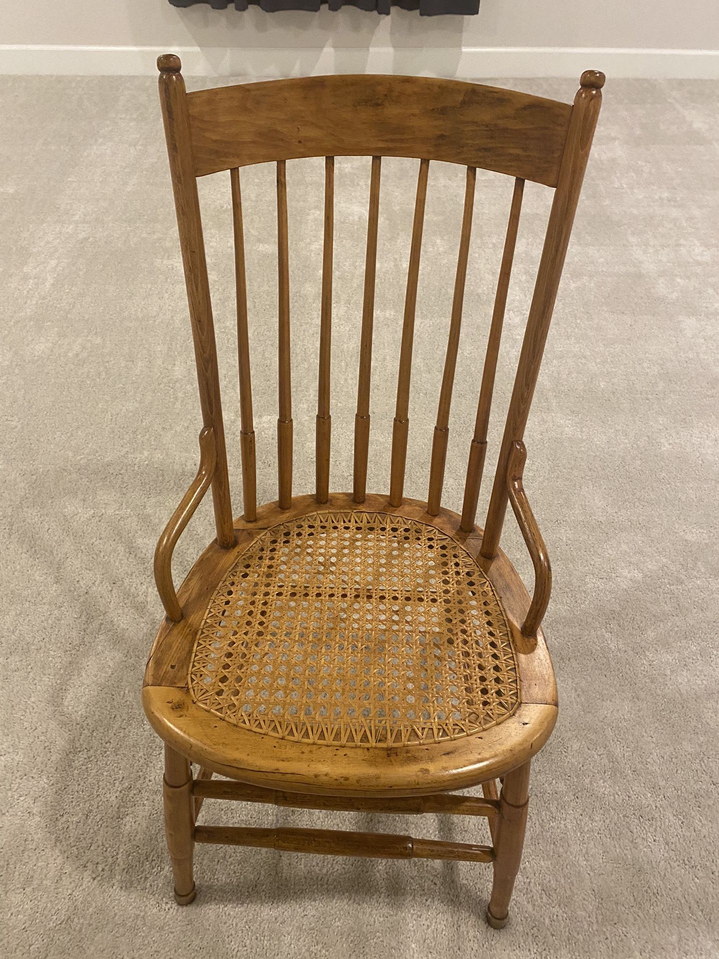 Antique, Wicker Chair