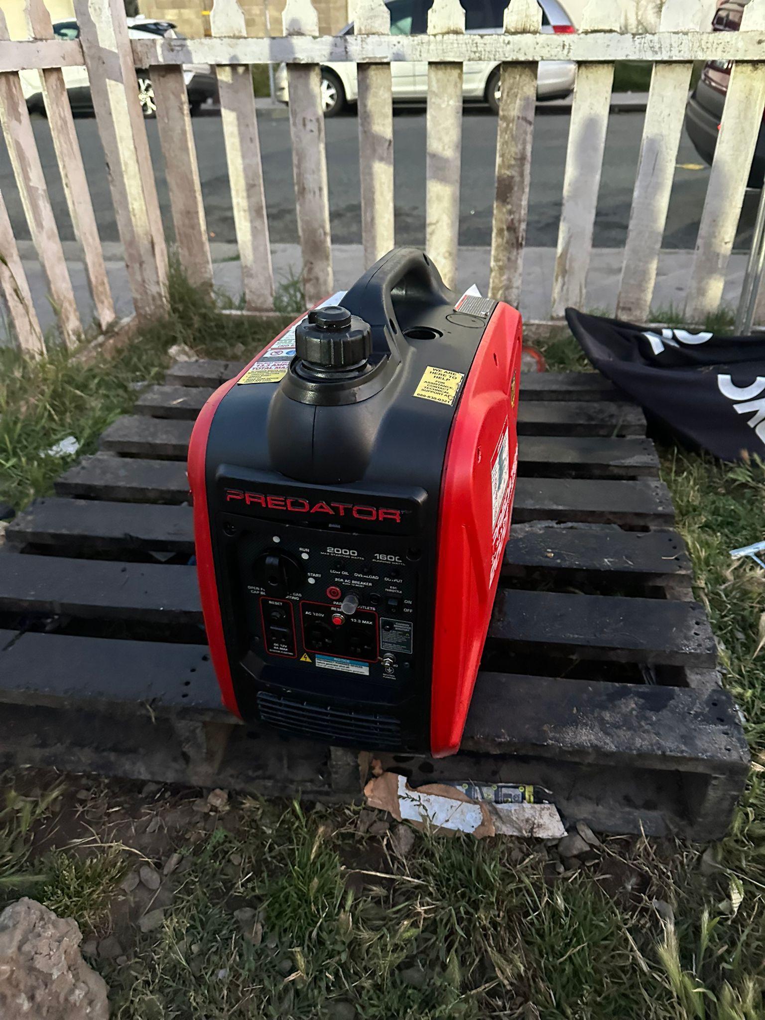 PREDATOR 2000 Watt SUPER QUIET Inverter Generator with CO SECURE Technology, CARB