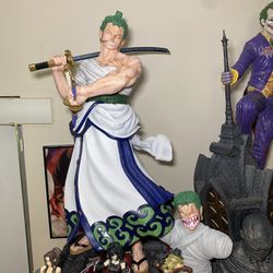 Wano Arc Zoro With Bust And Extra Head Sculpt