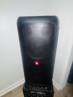 JBL PartyBox 300 Portable Bluetooth Speaker - Black (SEE DESCRIPTION)