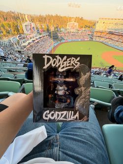 Dodgers Godzilla Bobblehead