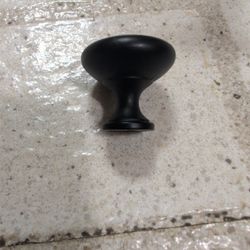 Cabinet Knobs Black New
