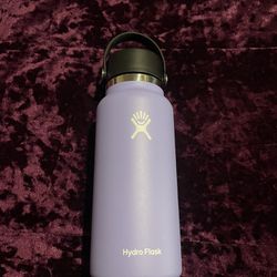 Hydro Flask 32 oz. Wide Mouth Bottle with Flex Straw Cap, Lupine