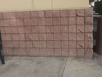 split face block Half Blocks 1 side ,1 side 1 end grey,tan,chocolate,concrete masonry units,walls,landscaping,hardscape,garden,veneers,8"×8"×8"--8"x 2