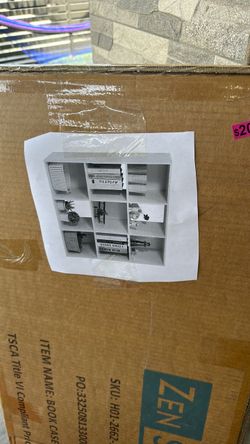 9-Cube Bookcase in Box