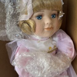 Porcelain Ballerina Doll 