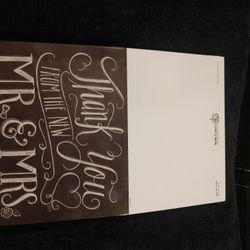 Wedding Thank You Cards