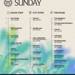 CRSSD Sunday Only Ticket