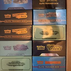 Random Pokemon Etb’s For Sale 