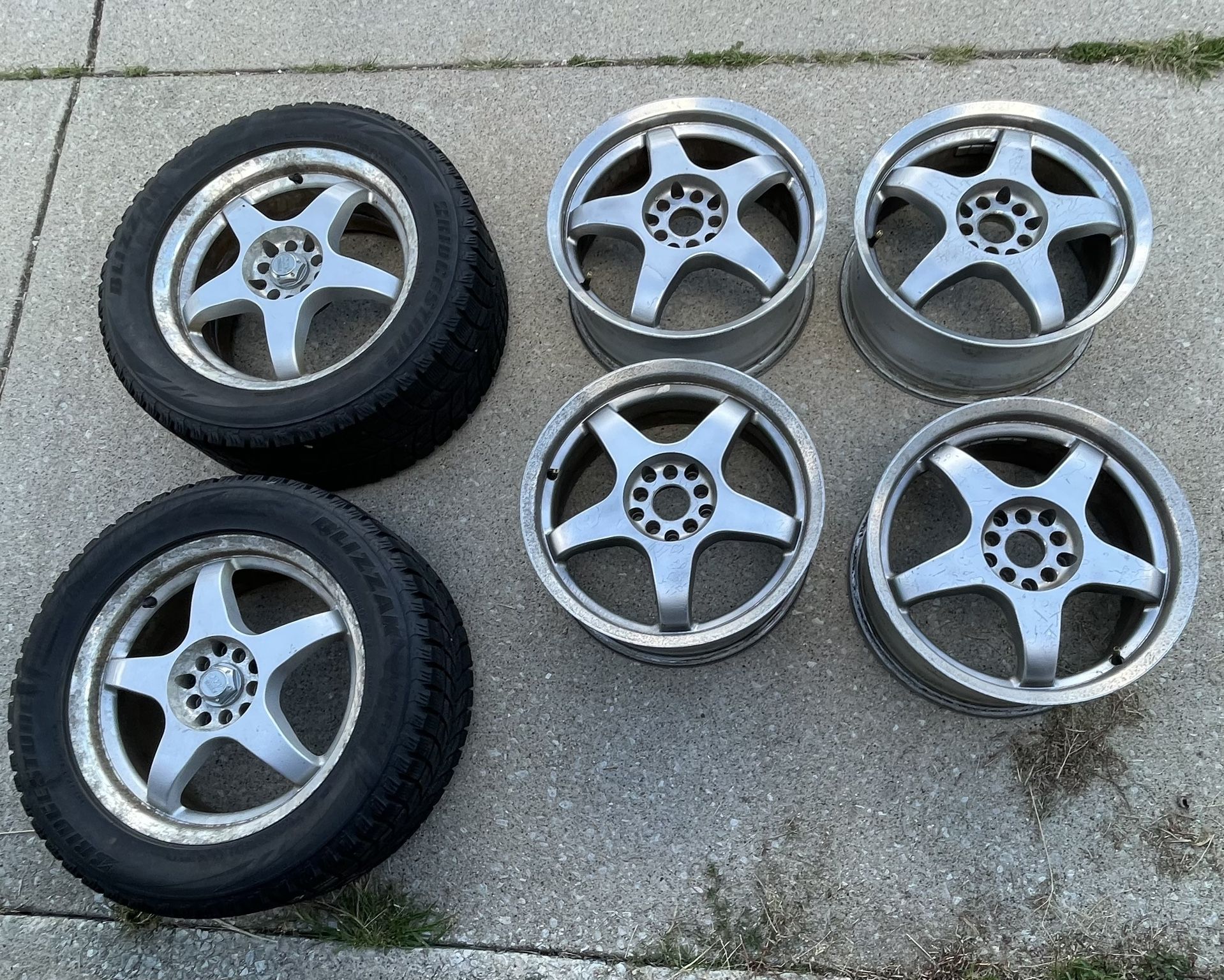 MB Five X Wheels 17x7 +42 | 5x100/5x114.3